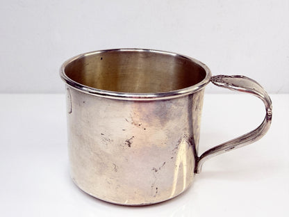 J Rogers Sterling Silver Childs Cup Mug Spoon Handle 2.5" SS213