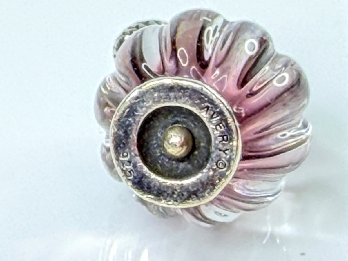 James Avery Sterling "Love Potion Pink" Art Glass Perfume Bottle Charm JR2180