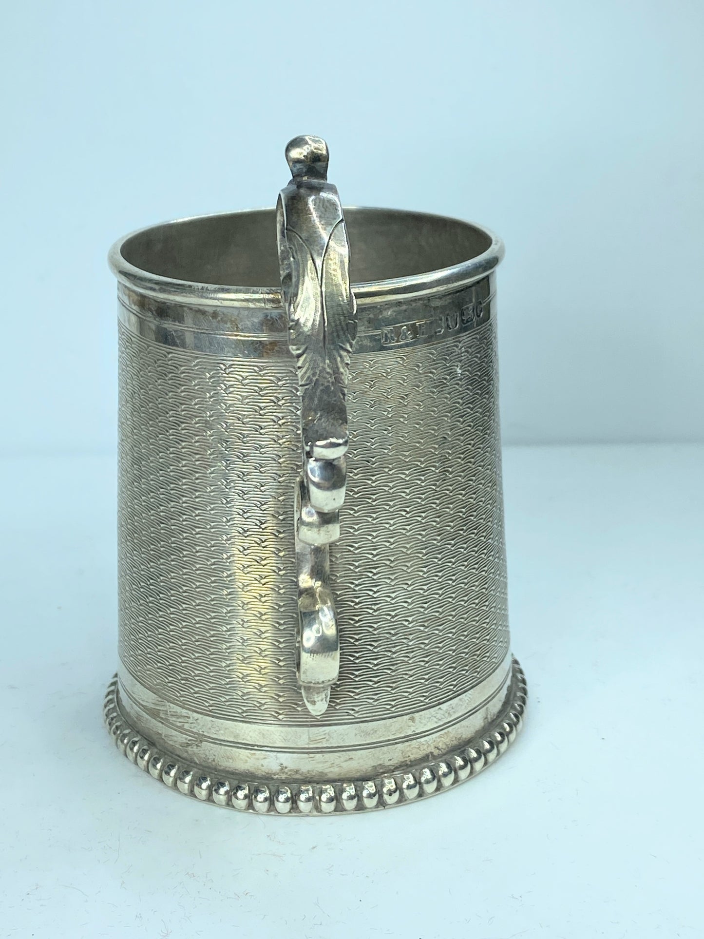 Antique c1903 England The Birmingham Sterling Silver children cup 3 5/15" SS91
