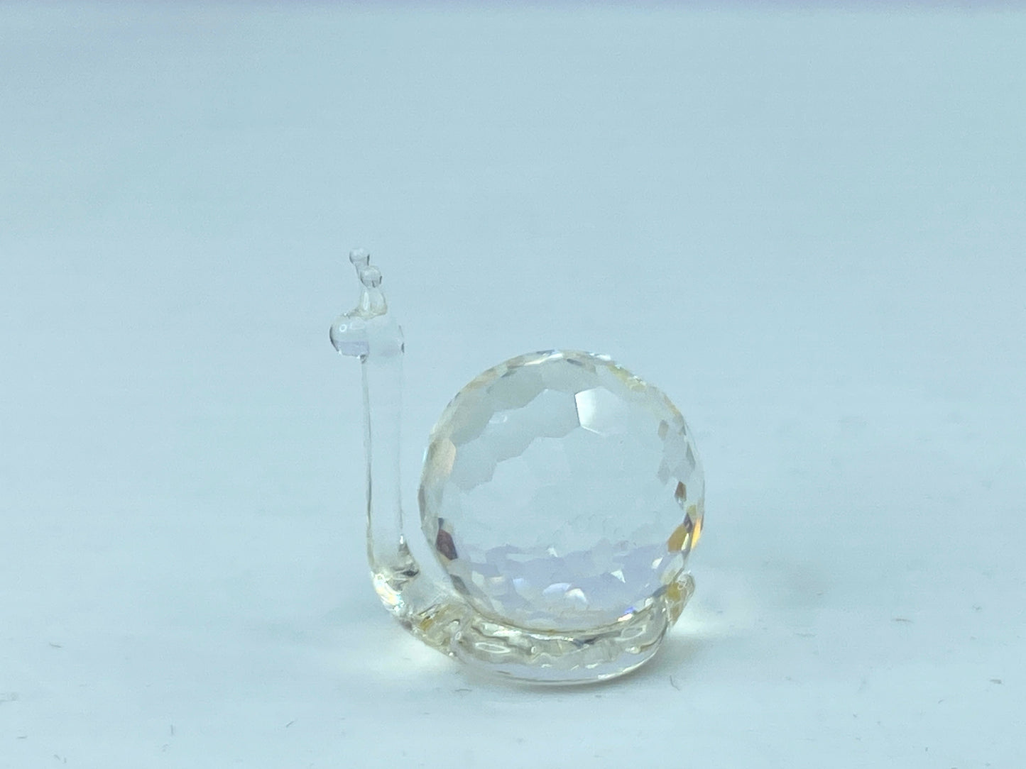 Octopus, a large mouse, a snail and an enchanted castle Crystal set of four S133