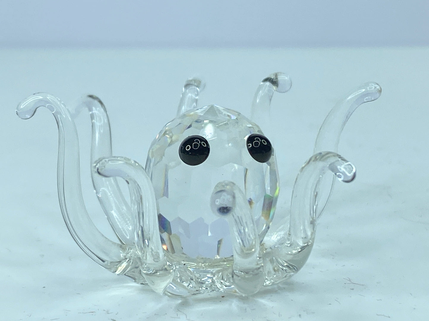 Octopus, a large mouse, a snail and an enchanted castle Crystal set of four S133