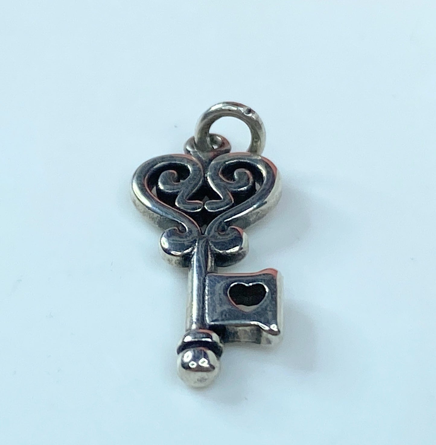 James Avery Key Sterling Silver to My Heart Charm, no box 1.6g JR852