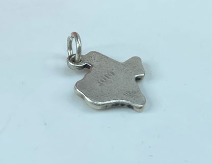 James Avery Sterling Silver State Of Texas Charm "Prom💕"  Sterling 2.2g JR854
