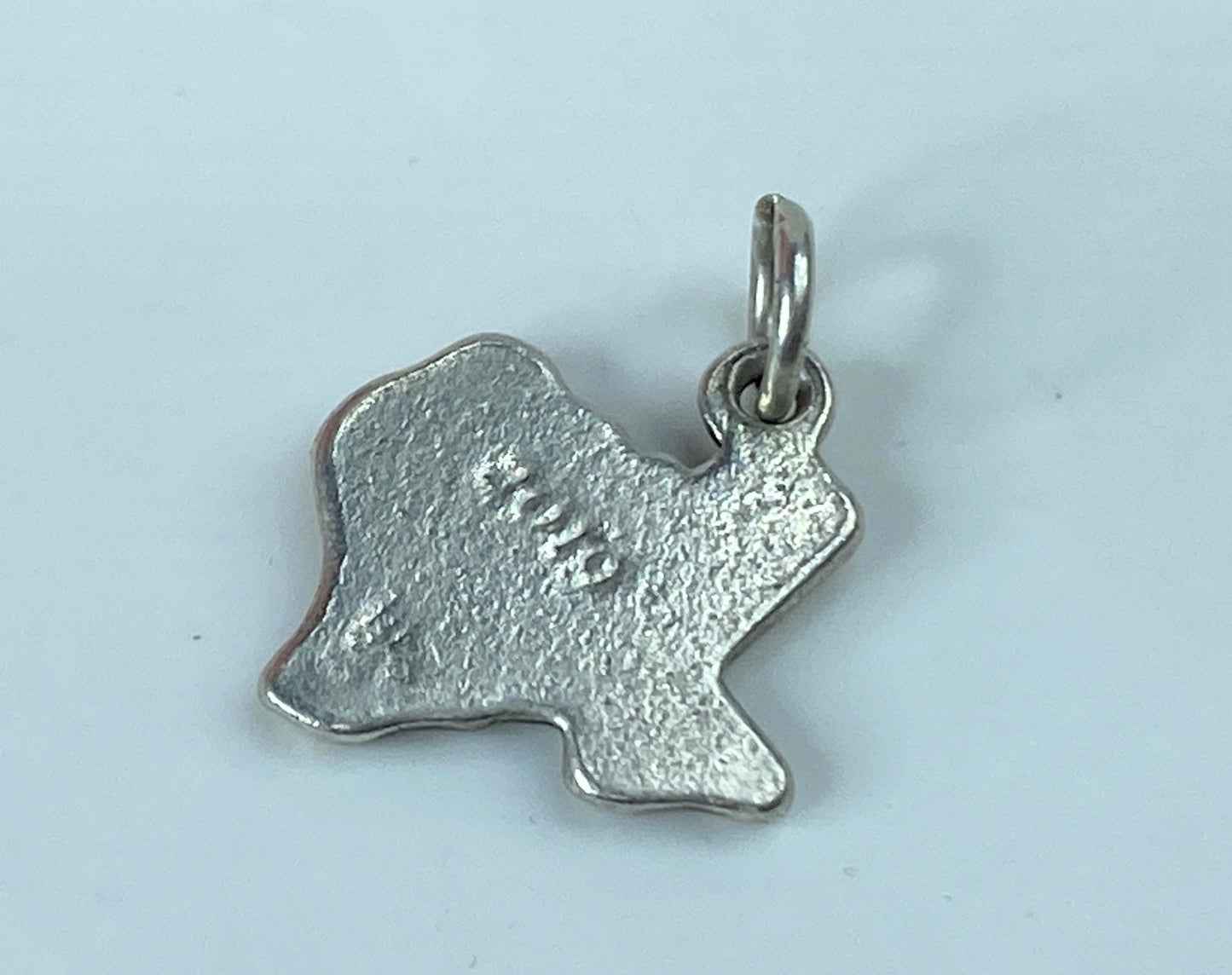 James Avery Sterling Silver State Of Texas Charm "Prom💕"  Sterling 2.2g JR854