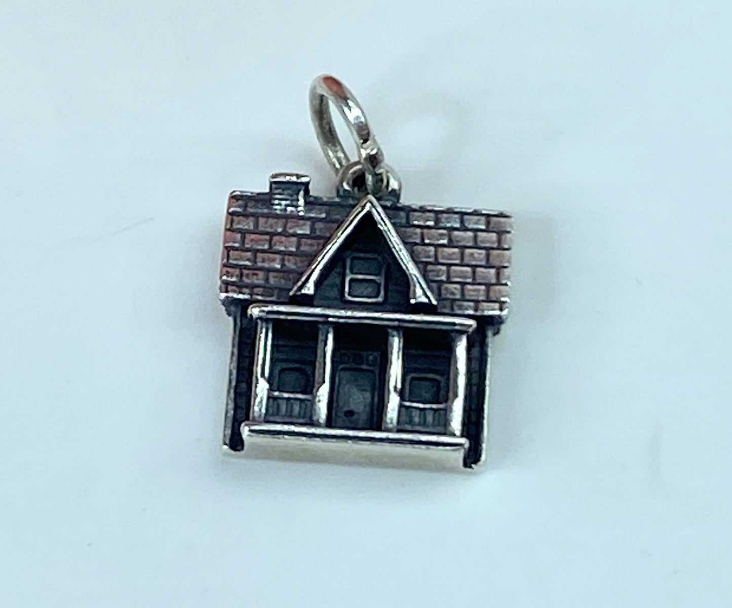 Retired rare James Avery signed "new home house" charm 2.9g JR858