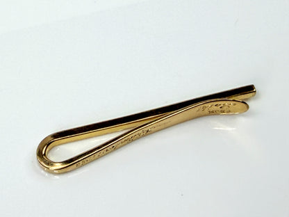 1960s Tiffany & Co. Schlumberger 18K Gold Tie Clip 6.2g JR2198