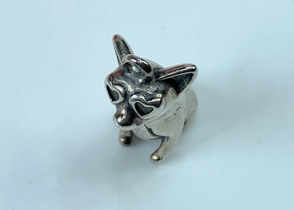 Rare James Avery Sterling "Little Chihuahua" Heart shaped eyes Charm JR861