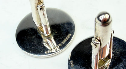 Vintage Tiffany & Co Sterling Nautical Flag Cufflinks SS237