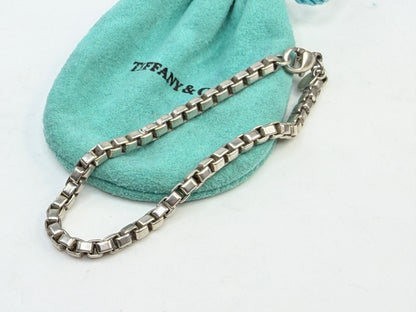 Tiffany & Co. Sterling Venetian Link Bracelet 7.5in JR1406