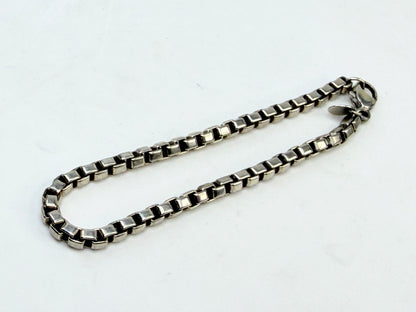 Tiffany & Co. Sterling Venetian Link Bracelet 7.5in JR1406