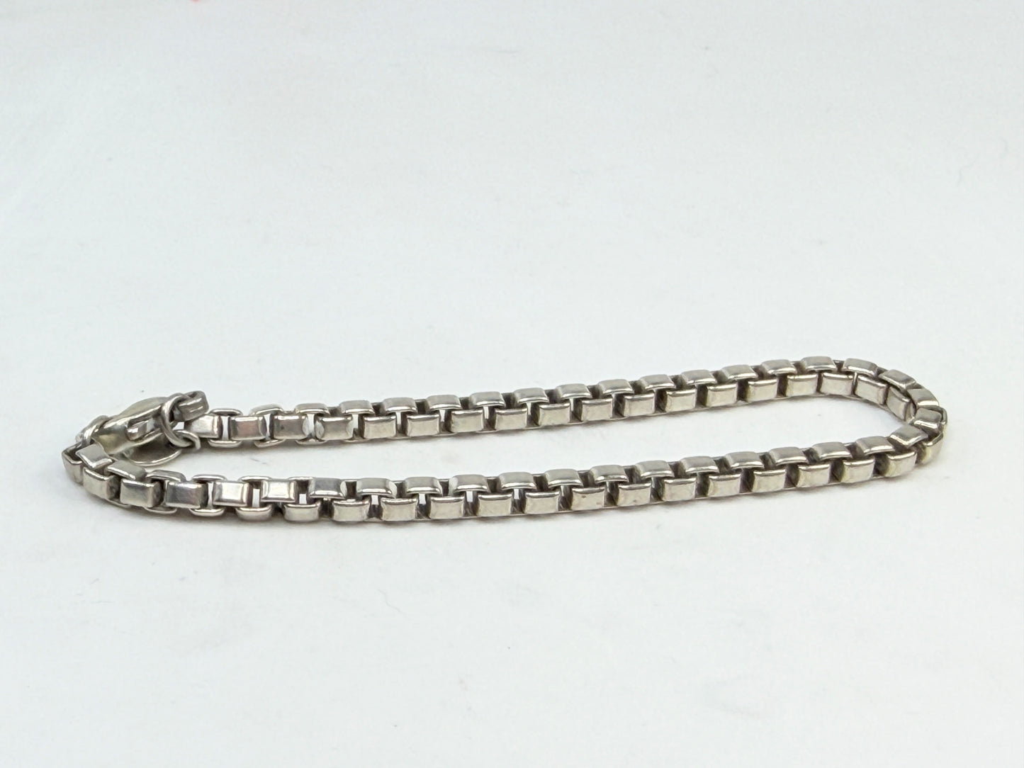 Tiffany & Co. Sterling Venetian Link Bracelet 7.5in JR1406