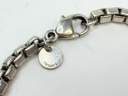 Tiffany & Co. Sterling Venetian Link Bracelet 7.5in JR1406