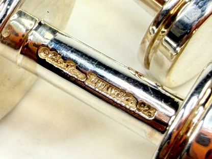 Tiffany & Co. Paloma's Groove Hematite Cufflinks SS238