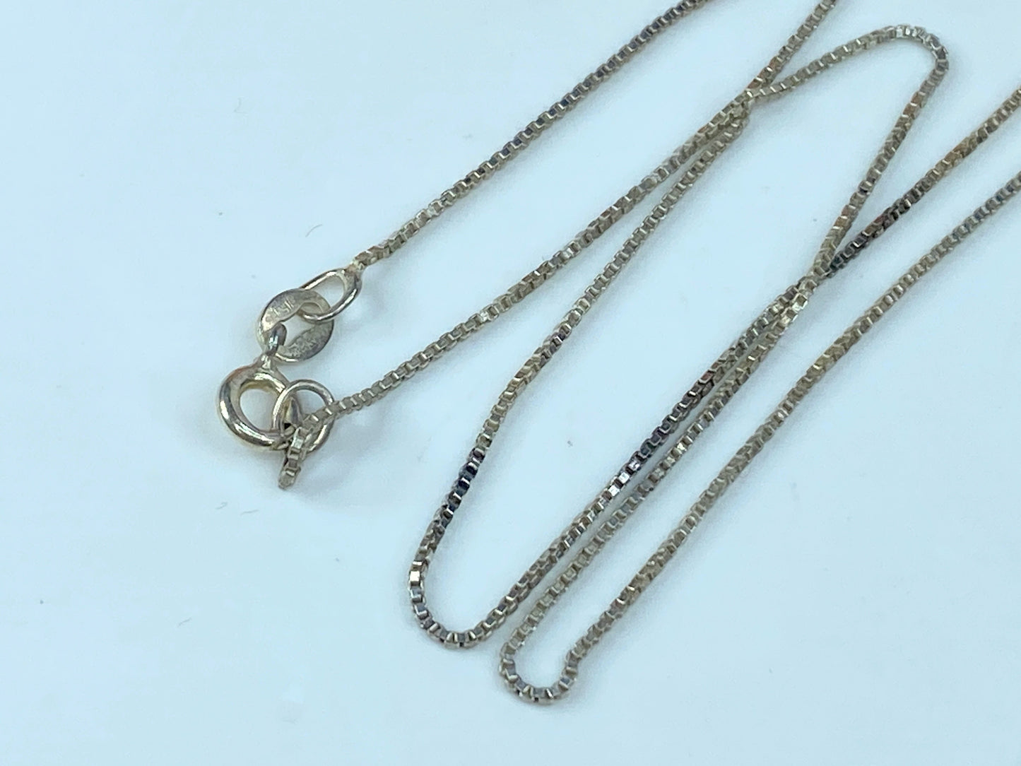 Sterling Silver 1" Heart Locket Marcasite Necklace 925 13.2g 24" x 1mm JR865