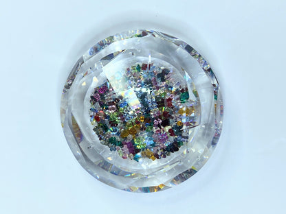 Swarovski Crystal 2005 Tropical Jewelry Box w/loose crystal COA Mirror S131