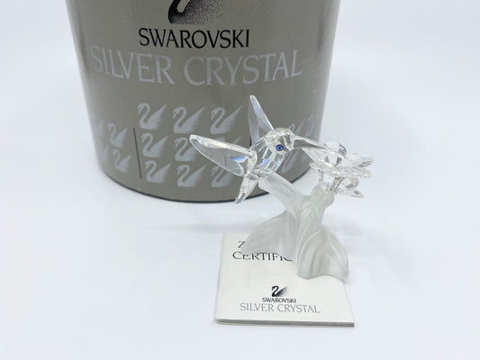Swarovski crystal hummingbird was part of the “Among Flowers and Foliage” S135