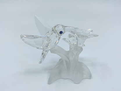 Swarovski crystal hummingbird was part of the “Among Flowers and Foliage” S135