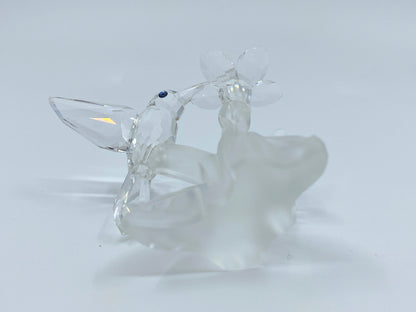 Swarovski crystal hummingbird was part of the “Among Flowers and Foliage” S135