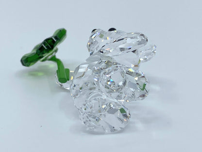 Swarovski Kris Bear Lucky Charm Figurine, One Size, Green NIB S136