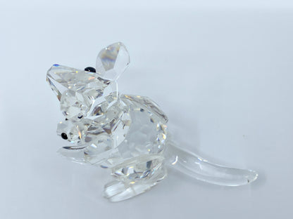Swarovski Mother Kangaroo with Baby Joey Retired 2006 S137