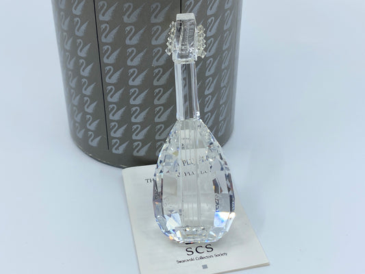 Swarovski Crystal Lute in original box S144