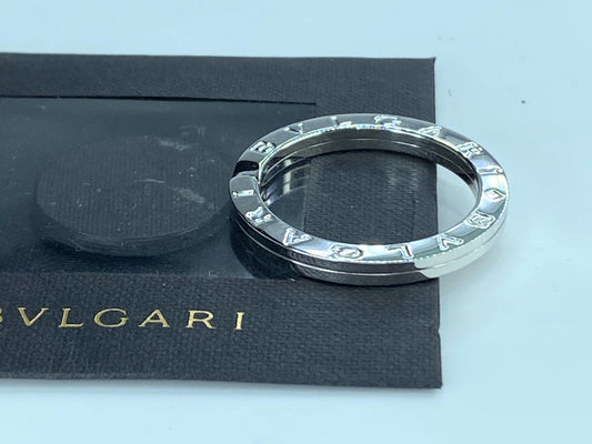 BVLGARI Bvlgari Key Ring Logomania sterling silver original package NEW GS237