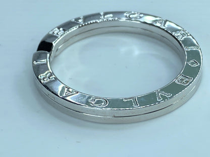BVLGARI Bvlgari Key Ring Logomania sterling silver original package NEW GS237
