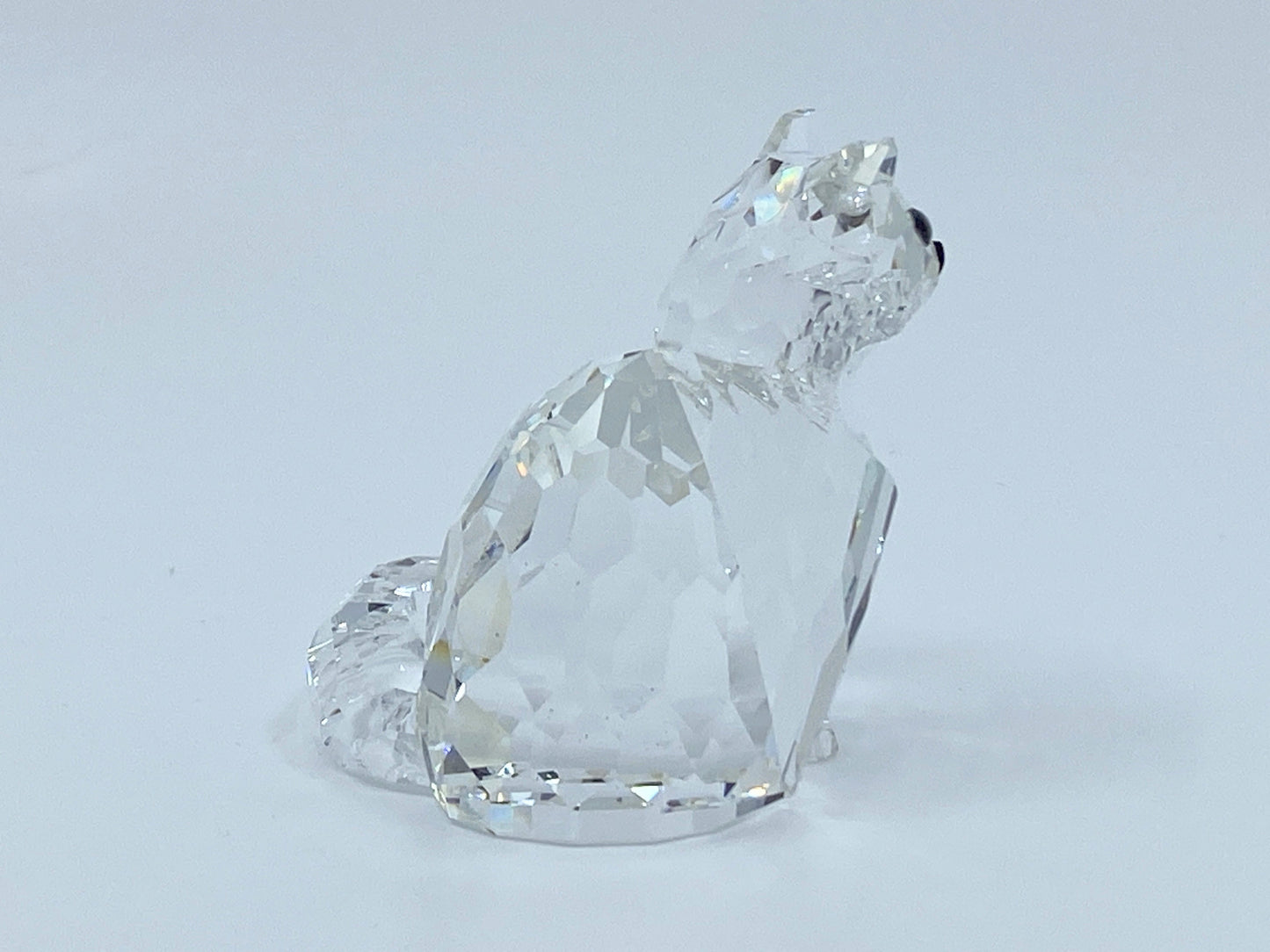 Swarovski Sitting mother Cat figurine crystal with original box and COA S188