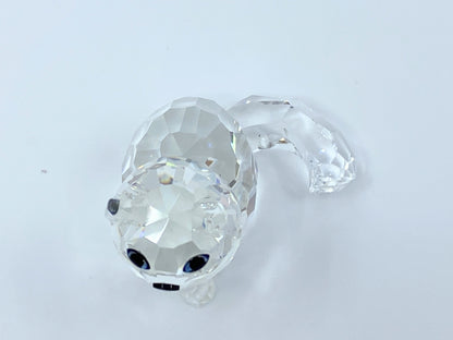 Swarovski Sitting mother Cat figurine crystal with original box and COA S188