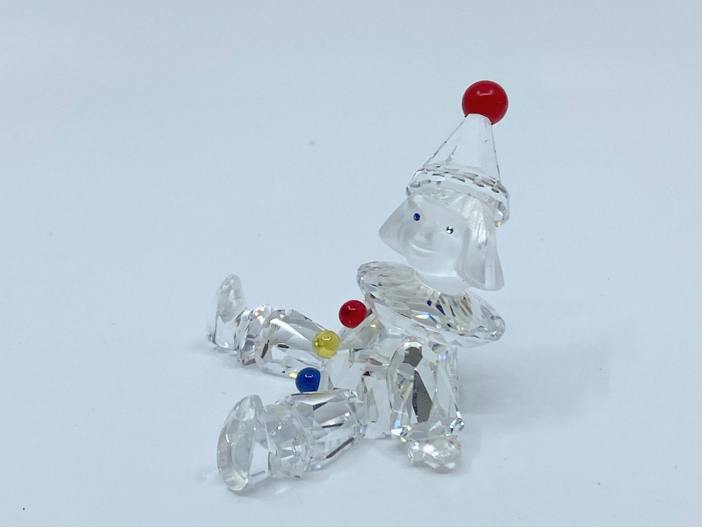 Swarovski crystal figurine puppet clown in original box Mint S156