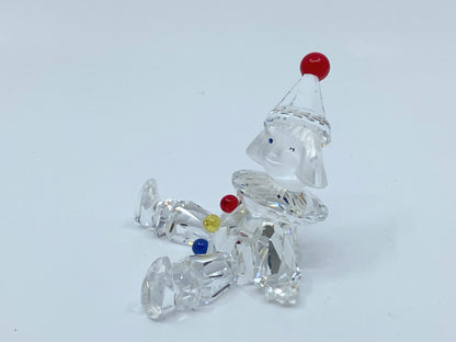 Swarovski crystal figurine puppet clown in original box Mint S156