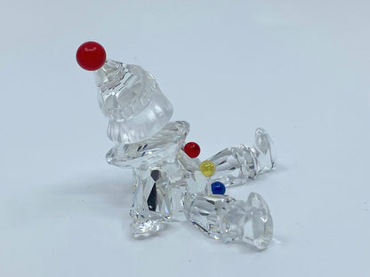 Swarovski crystal figurine puppet clown in original box Mint S156