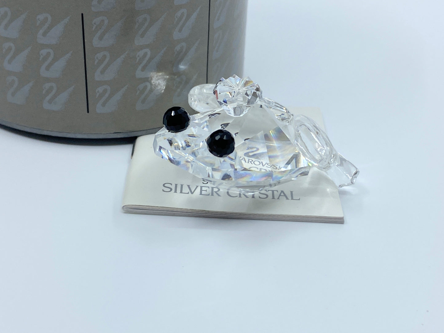 Swarovski Crystal Prince Frog black eyes 010010 mint boxed retired rare S140
