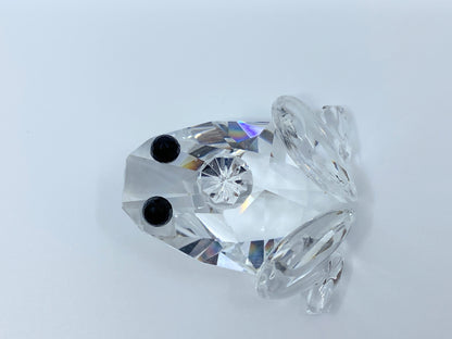 Swarovski Crystal Prince Frog black eyes 010010 mint boxed retired rare S140