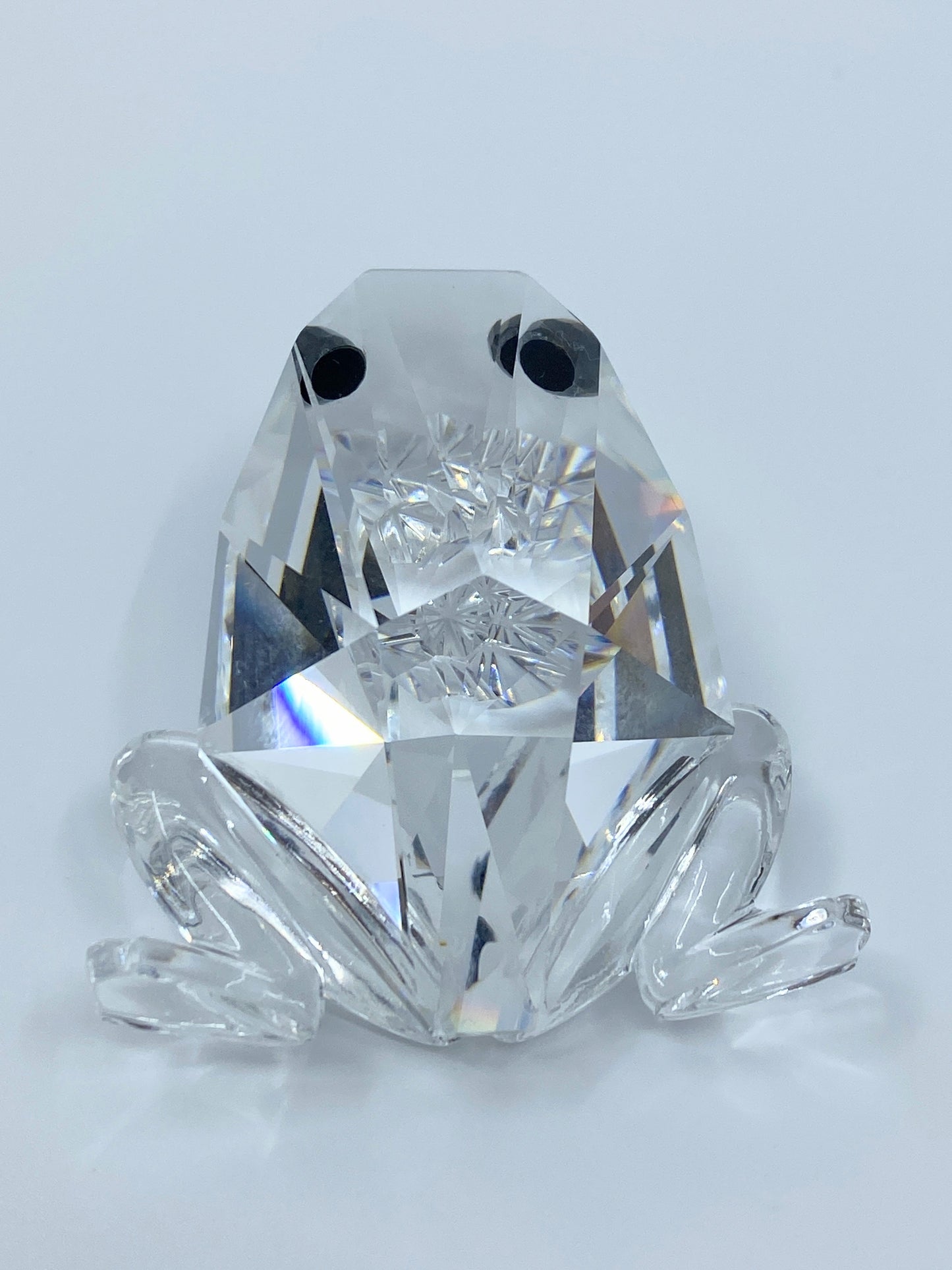 Swarovski Crystal Prince Frog black eyes 010010 mint boxed retired rare S140