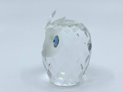 Large Swarovski Crystal Owl  in Box Austria Max Schreck Mint 2.75" Retired S146
