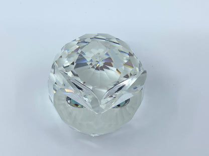 Large Swarovski Crystal Owl  in Box Austria Max Schreck Mint 2.75" Retired S146
