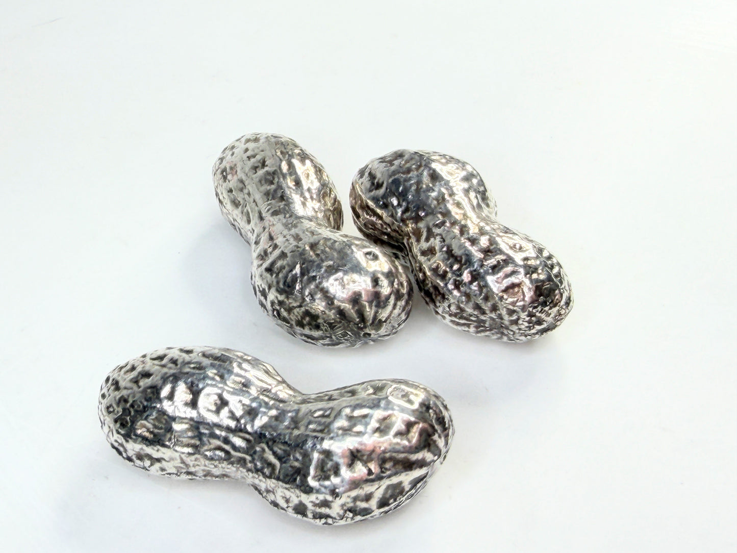 Early Century Sterling Silver Peanut Form 3pc Set H925 SS247