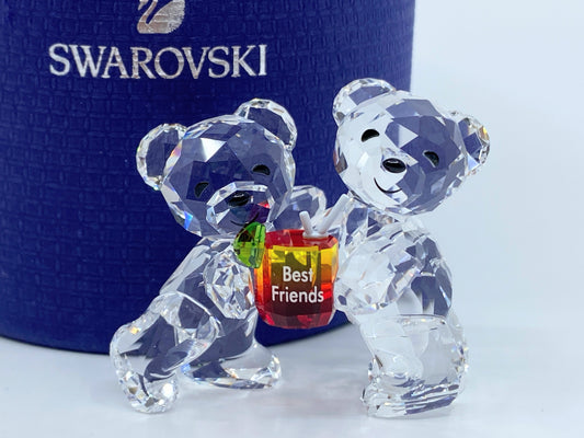 Swarovski Kris Bear Best Friends Figurine New in box # 5491971 S155