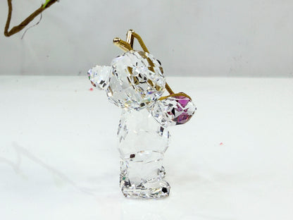 Swarovski Crystal Bear Cupid w Arrow Original Box S268