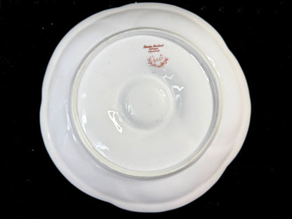 Antique Theodore Haviland Limoges Cobalt blue gold 6-well Oyster Plate A1264