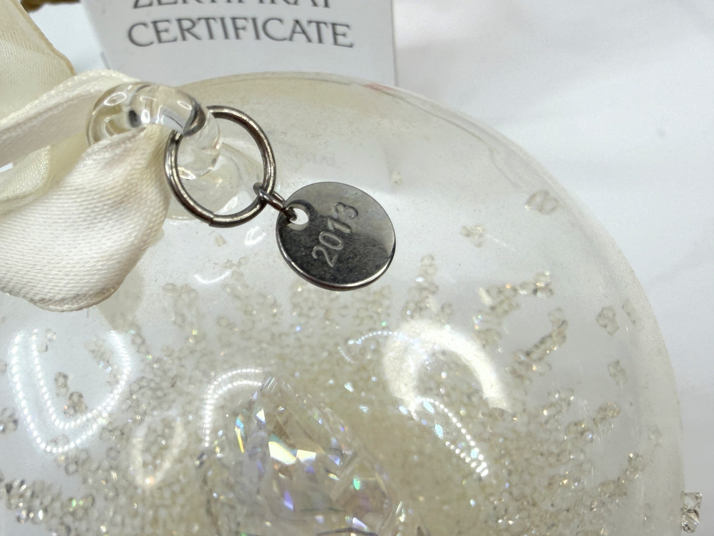 Vintage Swarovski 2013 Annual Christmas Ball Star Retired XN95