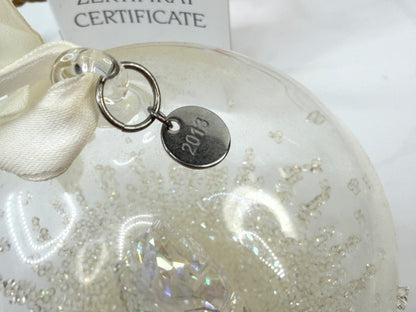 Vintage Swarovski 2013 Annual Christmas Ball Star Retired XN95