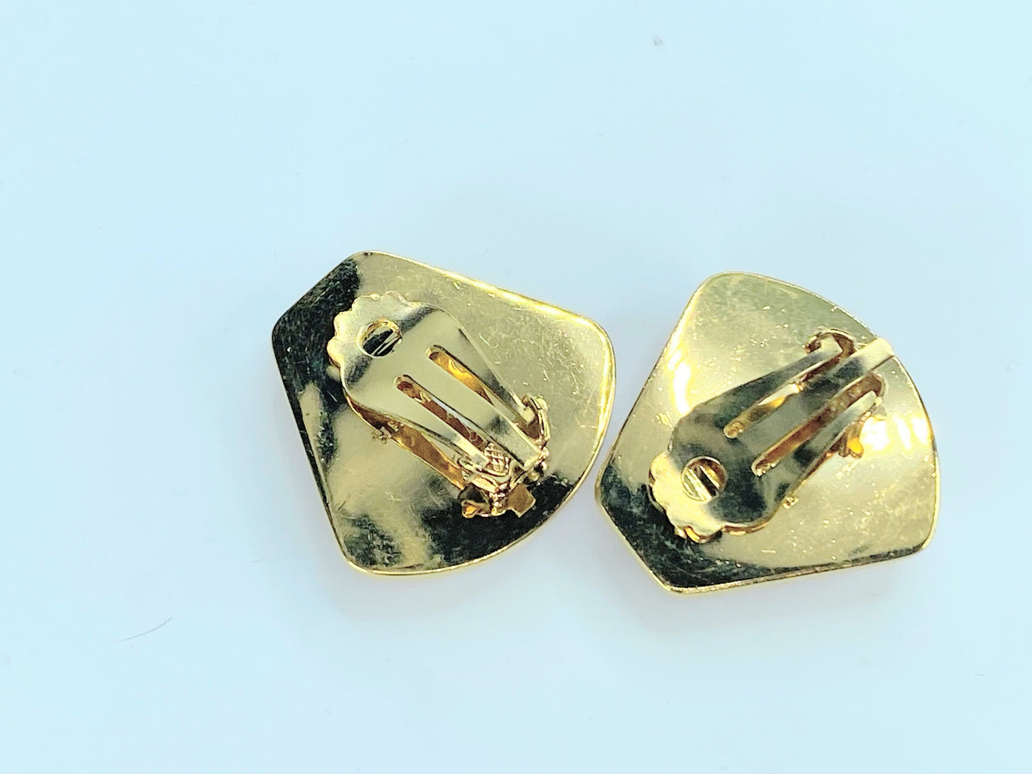 Hermès Earrings Email Multiple colors gold tone clip-on earrings GS323