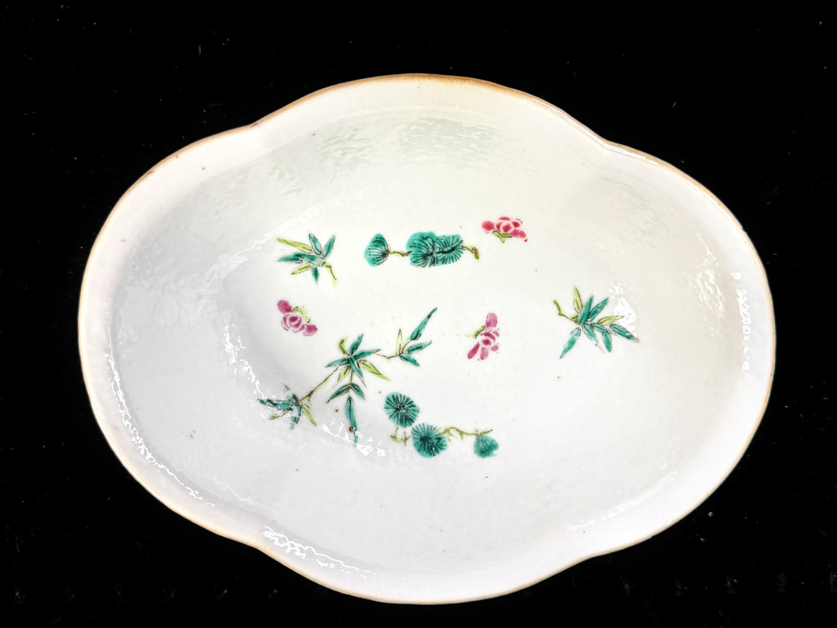 Antique Chinese Tongzhi Wu Shuang Pu Famille Rose Bowl 1862-1875 A1274