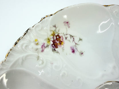 Antique Haviland Limoges Oyster Plate Pink Blossom mint 7.75" A803