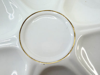 Bernardaud Limoges Oyster Plate Higgins & Seiter Pink Roses Gilt Swag 9.0" A818