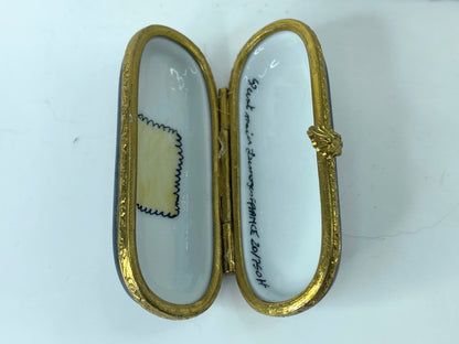 Bloomingdale's designer Sunglasses Limited Edit Limoges Box for collectors A380
