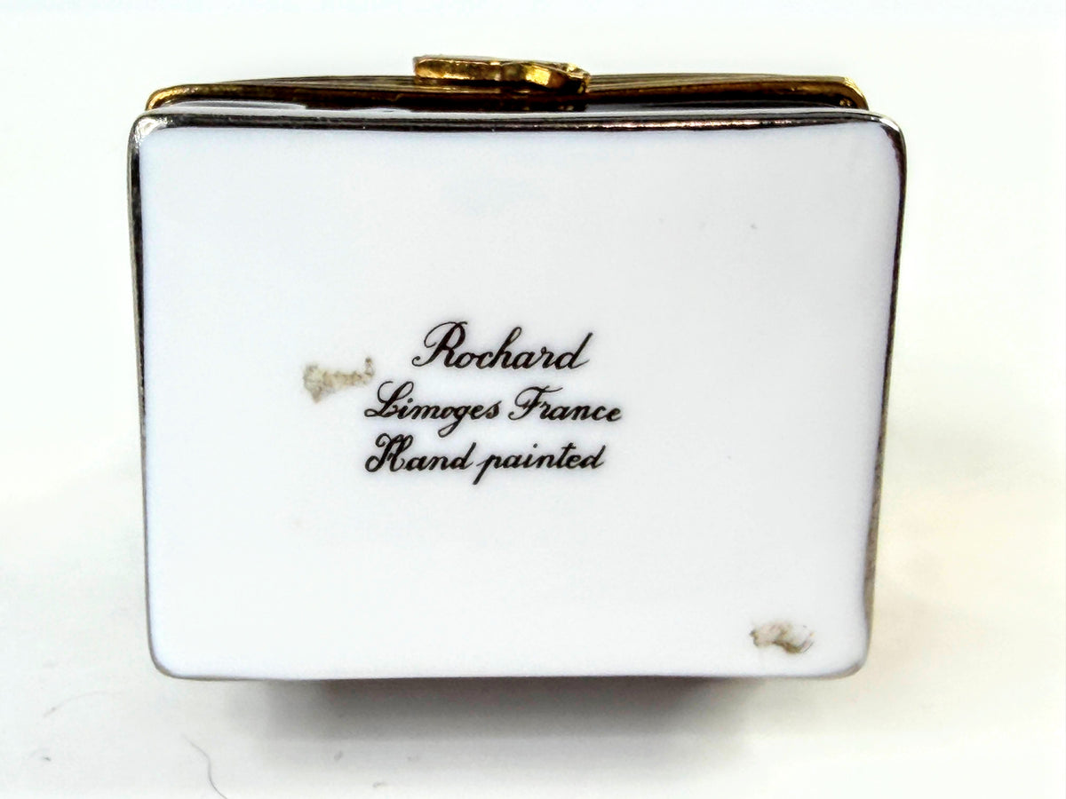 Rochard Limoges Jackpot Slot Machine Trinket Box Hand Painted France A1054