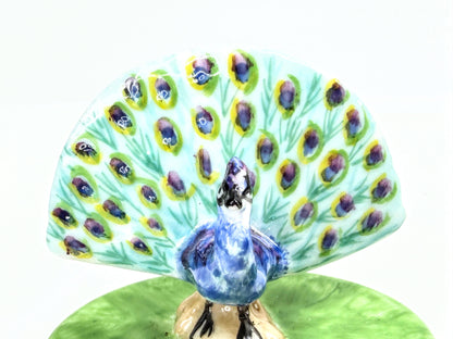 Pierre Arquié Limoges France Hand Painted Peacock Limited Edition Box A1069